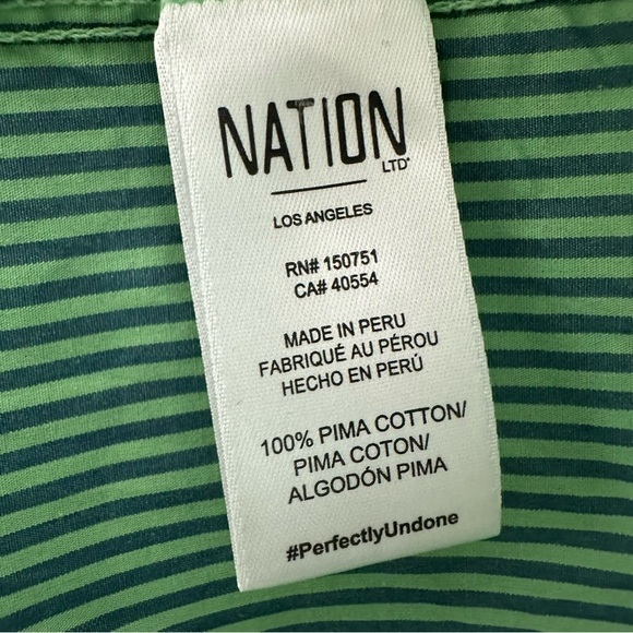 NATION LTD. Anthropologie Green Dustin Romantic Midi Dress Size Small - Picture 12 of 14